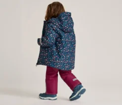 2-teilige Kinder-Schneekombi, Blumen