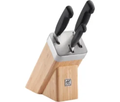 4-teiliger ZWILLING Messerblock, selbstschärfend