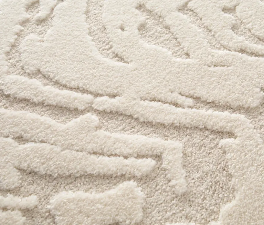 Teppich »Cosmo «Waves, creme, ca. 160 x 230 cm