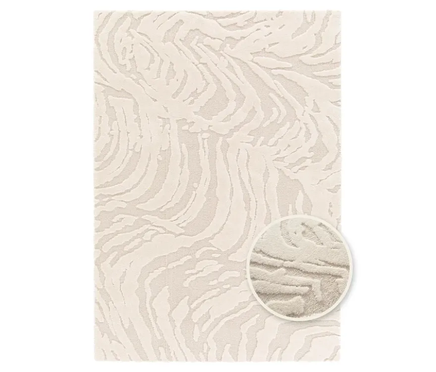 Teppich »Cosmo «Waves, creme, ca. 160 x 230 cm