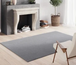 Teppich »Mellow«, grau, ca. 60 x 115 cm