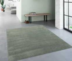 Teppich »Mellow«, grün, ca. 60 x 115 cm