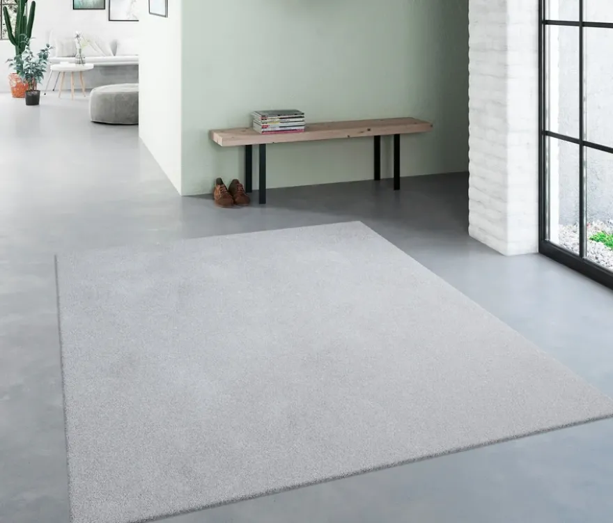 Teppich »Mellow«, hellgrau, 60 x 115 cm