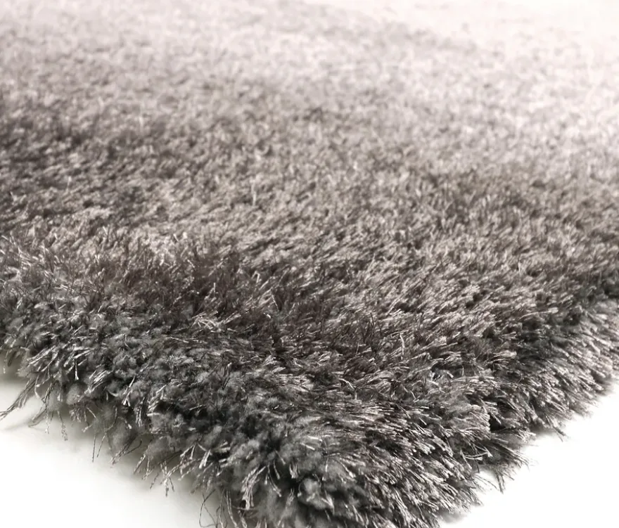 Teppich »Silky«, dunkelbraun, 80 x 150