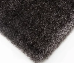Teppich »Silky«, dunkelbraun, 80 x 150
