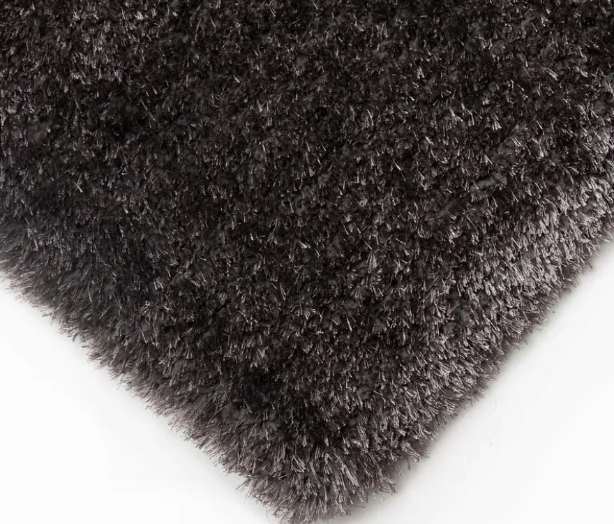 Teppich »Silky«, dunkelbraun, 80 x 150