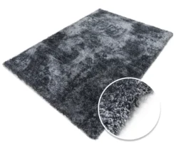 Teppich »Silky«, grau, 120 x 170