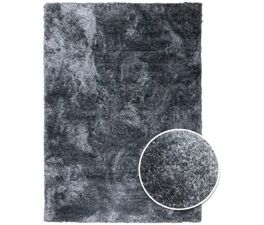 Teppich »Silky«, grau,160 x 230