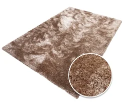 Teppich »Silky«, hellbraun, 80 x 150