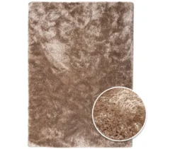 Teppich »Silky«, hellbraun,120 x 170