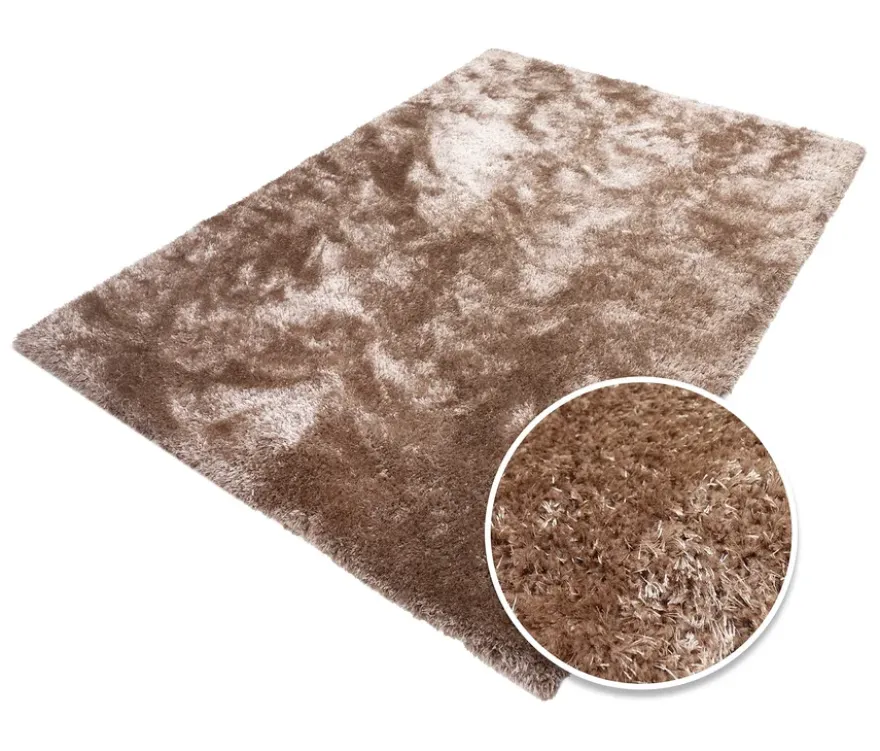 Teppich »Silky«, hellbraun,120 x 170