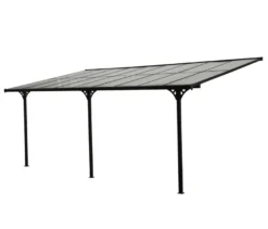 Terrassenüberdachung, Breite ca. 556 cm, anthrazit