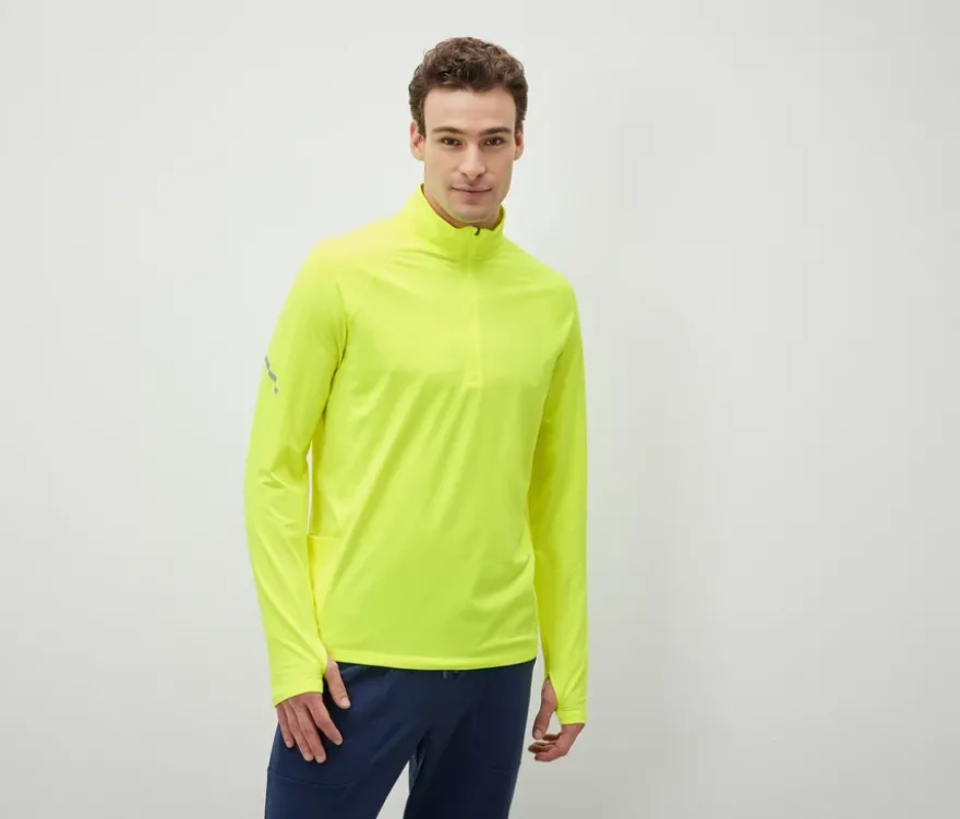 Thermo-Funktionsshirt, neongelb
