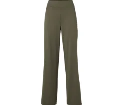 Thermohose Wide Leg, khaki
