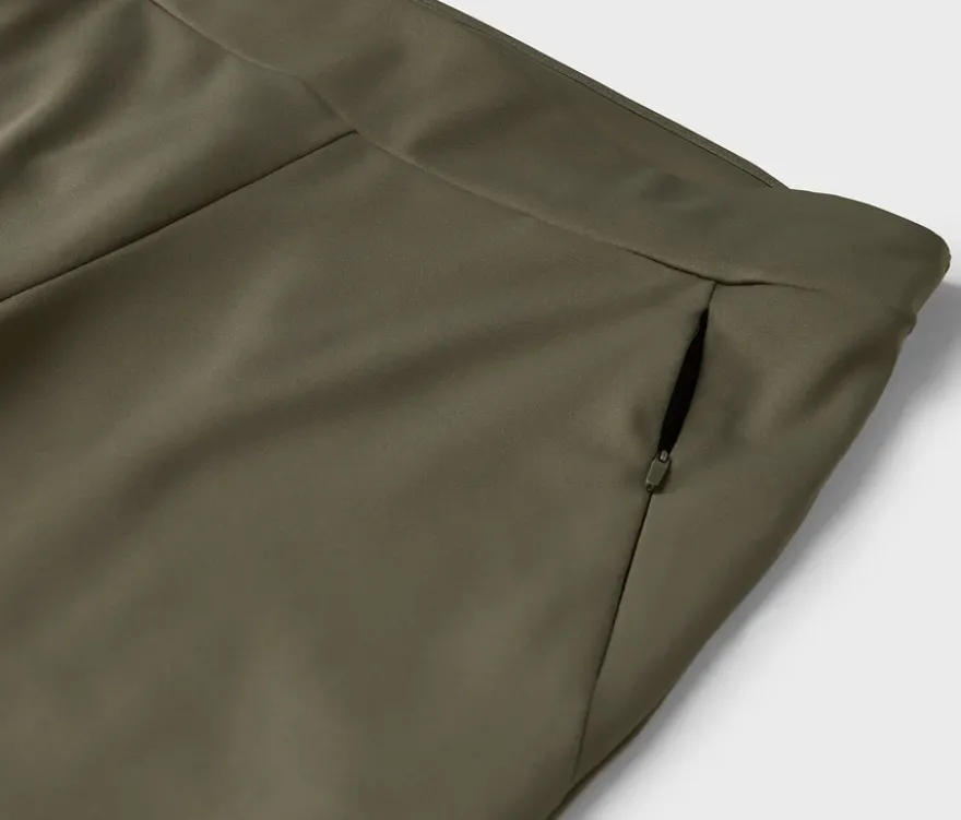 Thermohose Wide Leg, khaki