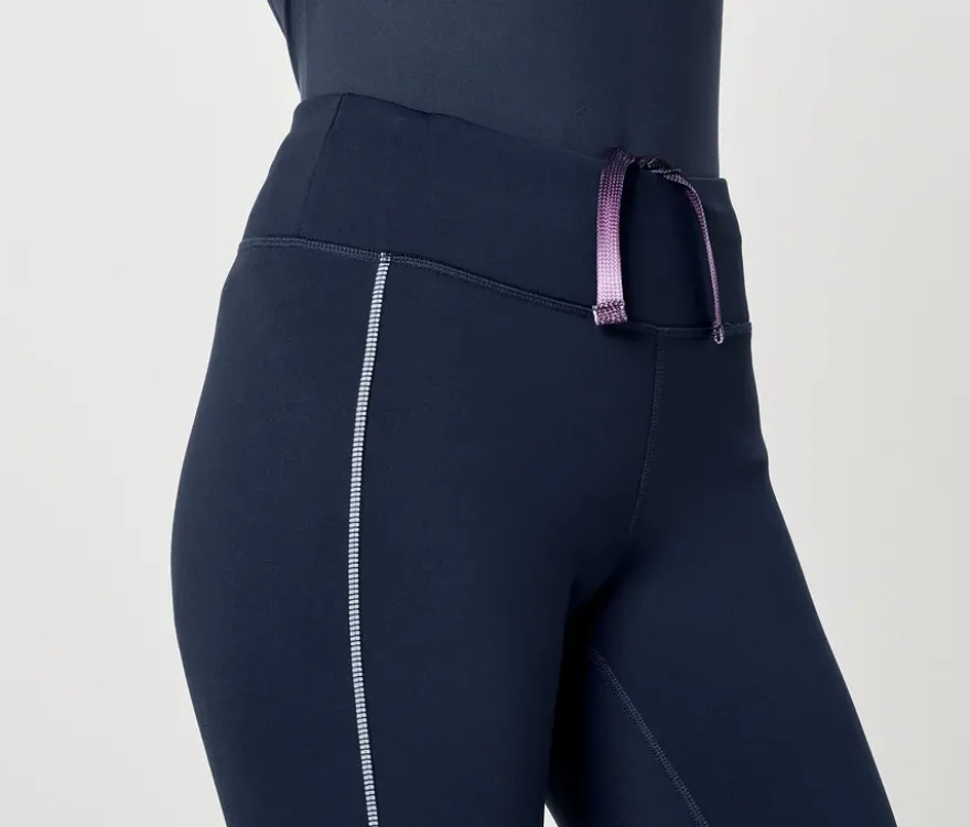 Thermo-Lauftight, dunkelblau
