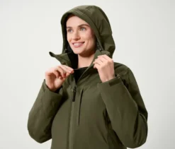 Thermo-Mantel, khaki