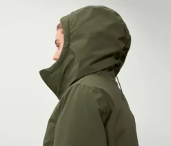 Thermo-Mantel, khaki