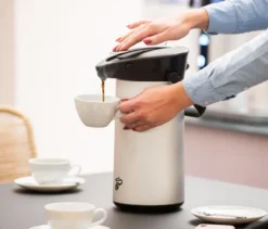 Thermoskanne »Coffea Filbii« 2 Liter silber