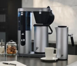 Thermoskanne »Coffea Filbii«, 1 Liter silber