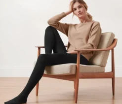 Thermostrumpfhose, schwarz