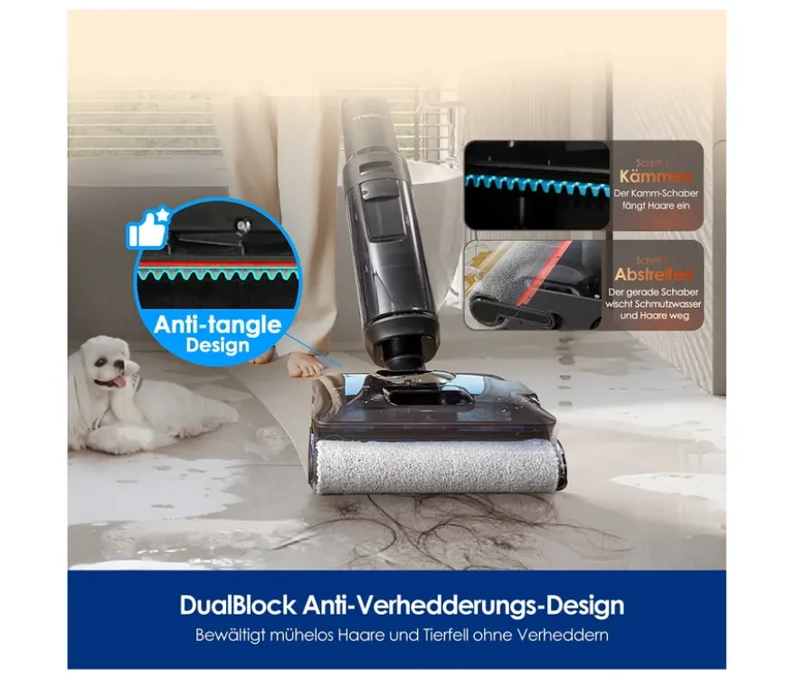 Tineco Nass-Trockensauger »S7 Stretch Steam Plus«