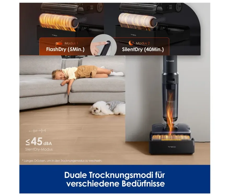 Tineco Nass-Trockensauger »S7 Stretch Steam Plus«