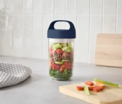 To-Go-Behälter mit Henkel, groß