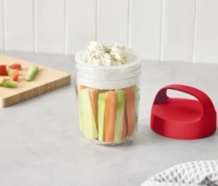 To-Go-Behälter mit Henkel, klein