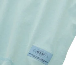 Tom Tailor Kinder-Basic-T-Shirt mit Acid-Wash-Optik, light teal
