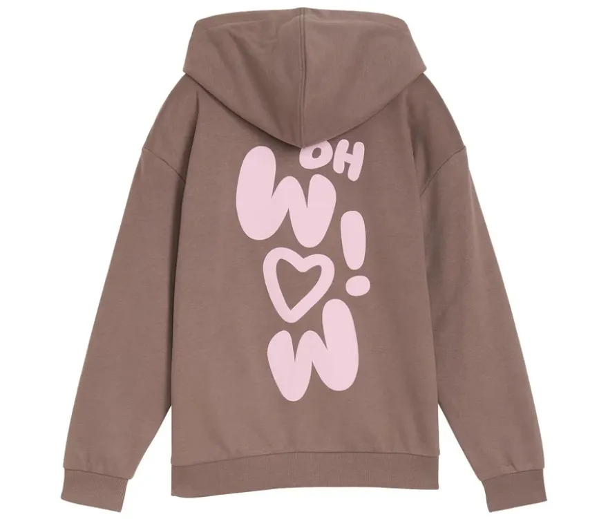Tom Tailor Kinder-Oversized-Sweat-Hoodie mit Backprint