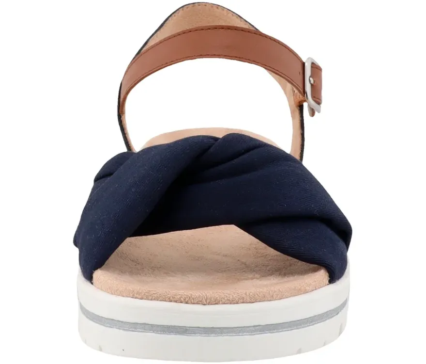 Tom Tailor Sandale, navy
