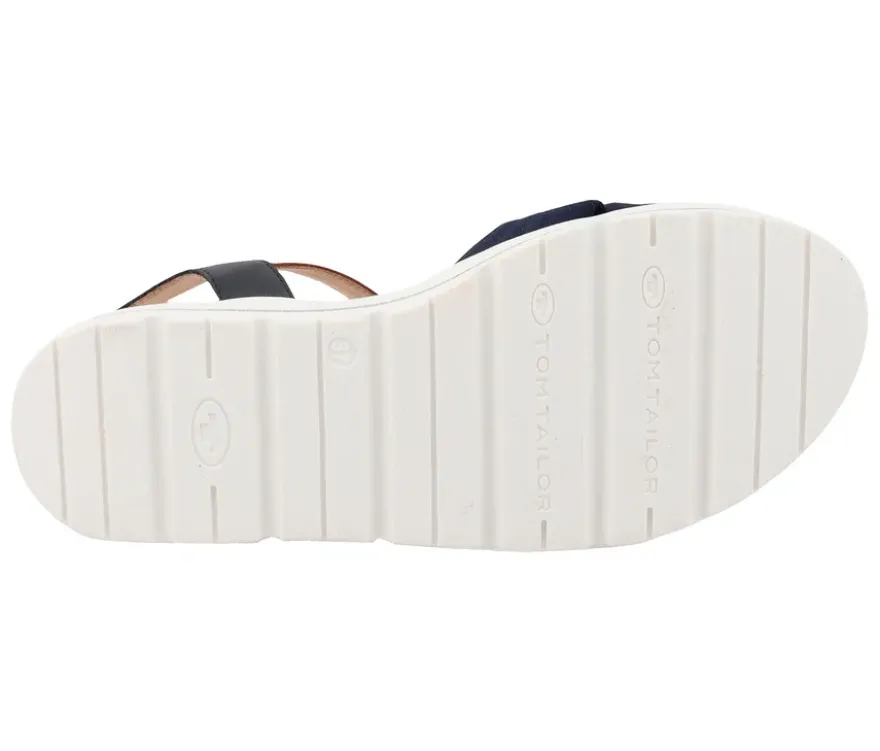 Tom Tailor Sandale, navy