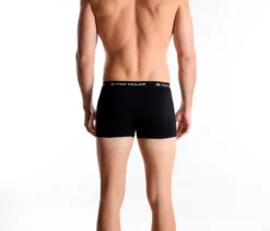 3 TomTailor Slipboxer »Buffer«, schwarz