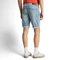 Tom Tailor TTJOSH REGULAR SLIM Jeans Shorts, light stone blue denim