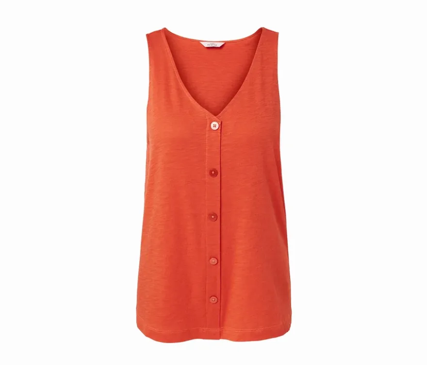 Top aus Modalmix, orange