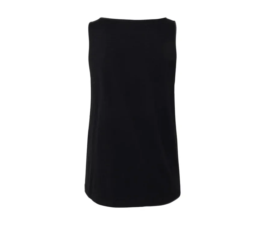 Top aus Modalmix, schwarz