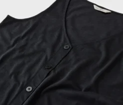 Top aus Modalmix, schwarz