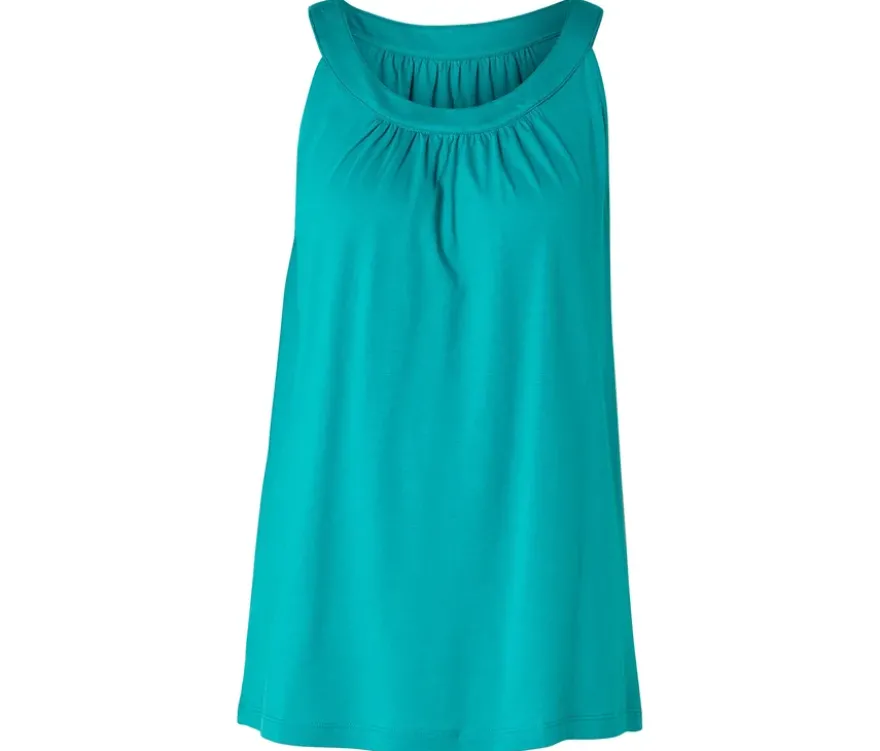 Top, azurblau