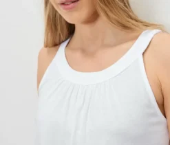 Top, weiß