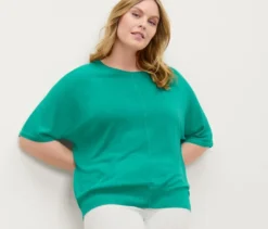 7/8-Treggings mit Lochstickerei
