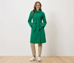 Trenchcoat, grün