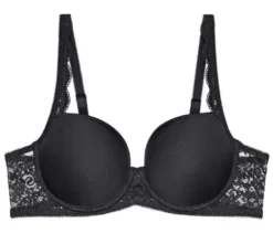 Triumph Amourette T-Shirt BH, Black denim