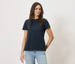 T-Shirt, dunkelblau