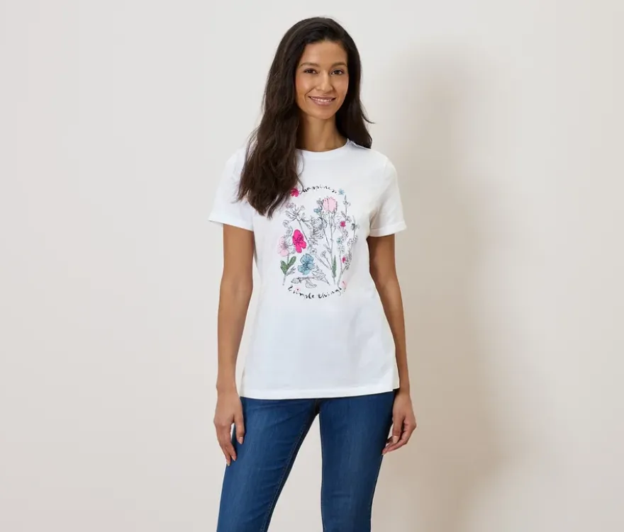 T-Shirt mit Print
