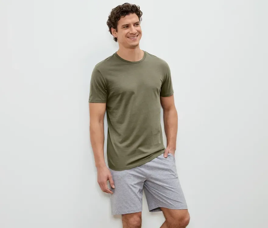 3 T-Shirts mit Rundhalsausschnitt