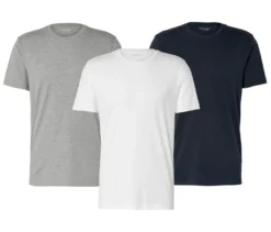 3 T-Shirts mit Rundhalsausschnitt
