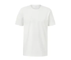 2 T-Shirts mit Rundhalsausschnitt, weiß