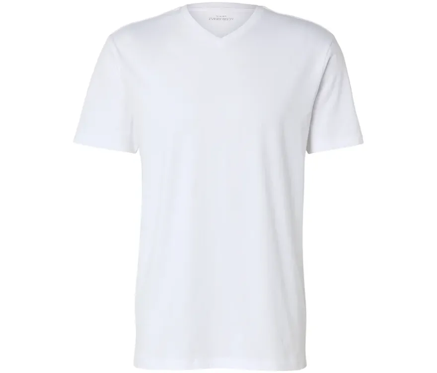 2 T-Shirts mit V-Ausschnitt
