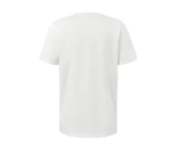 2 T-Shirts mit V-Ausschnitt, weiß